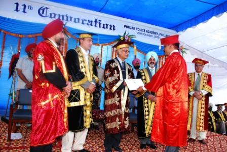 Annual convocation at Punjab Police Academy